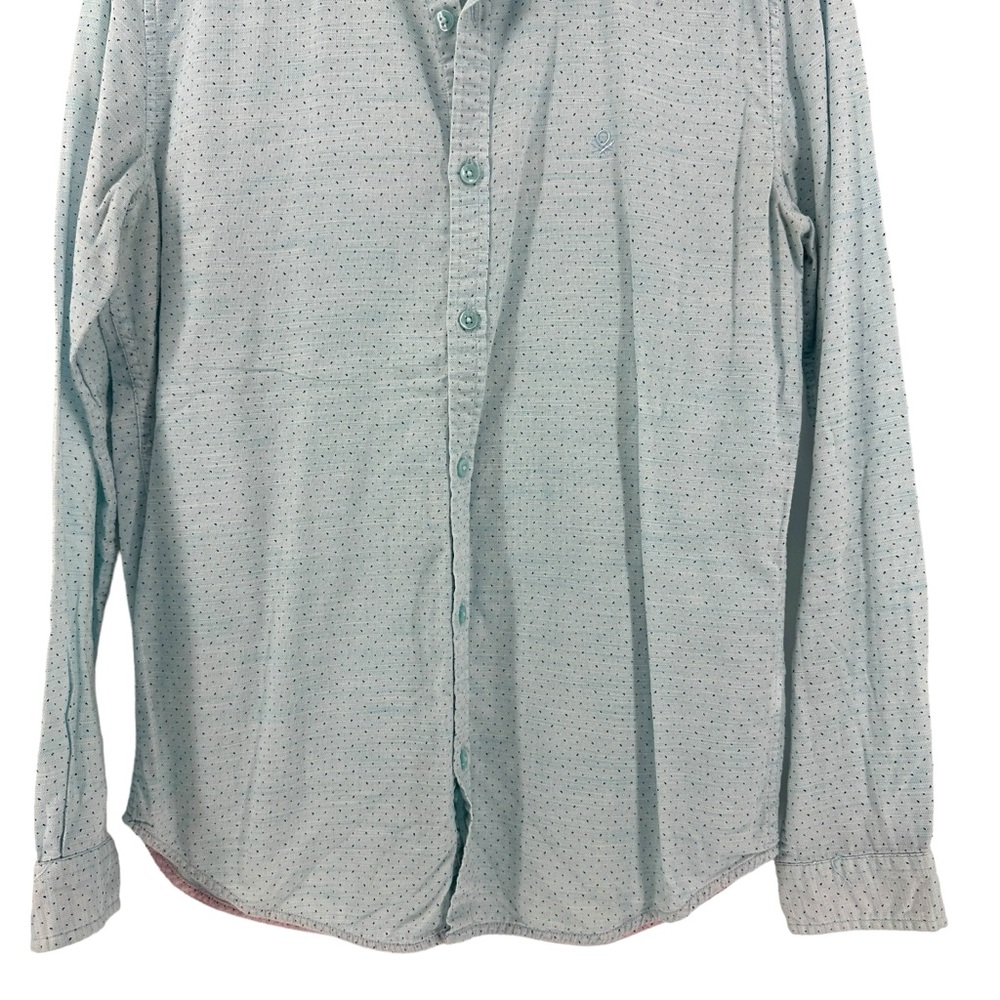 United Colors of Benetton Cotton Embroidered Button Down - Picture 5 of 11